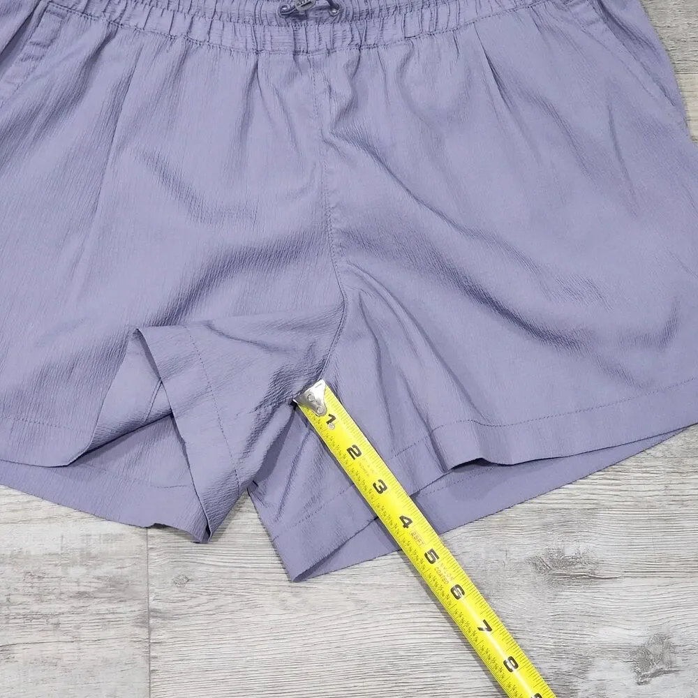 Columbia Women’s Purple Sports Shorts With Pockets Sizes Medium